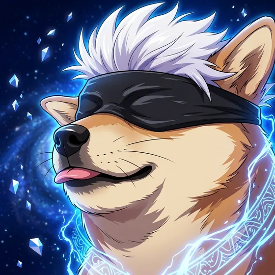 Papi with a blindfold, sorcerer style.